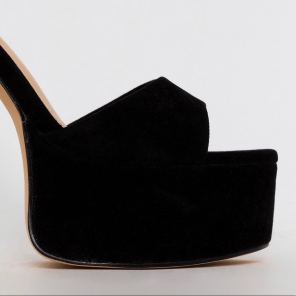 Simmi Shoes “Melly” open toe Platform heels - Picture 3 of 8